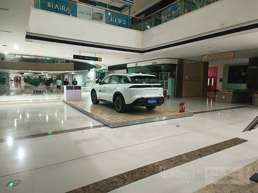 接待臺(tái)租賃公司華熠搭建車展地臺(tái)和接待臺(tái)