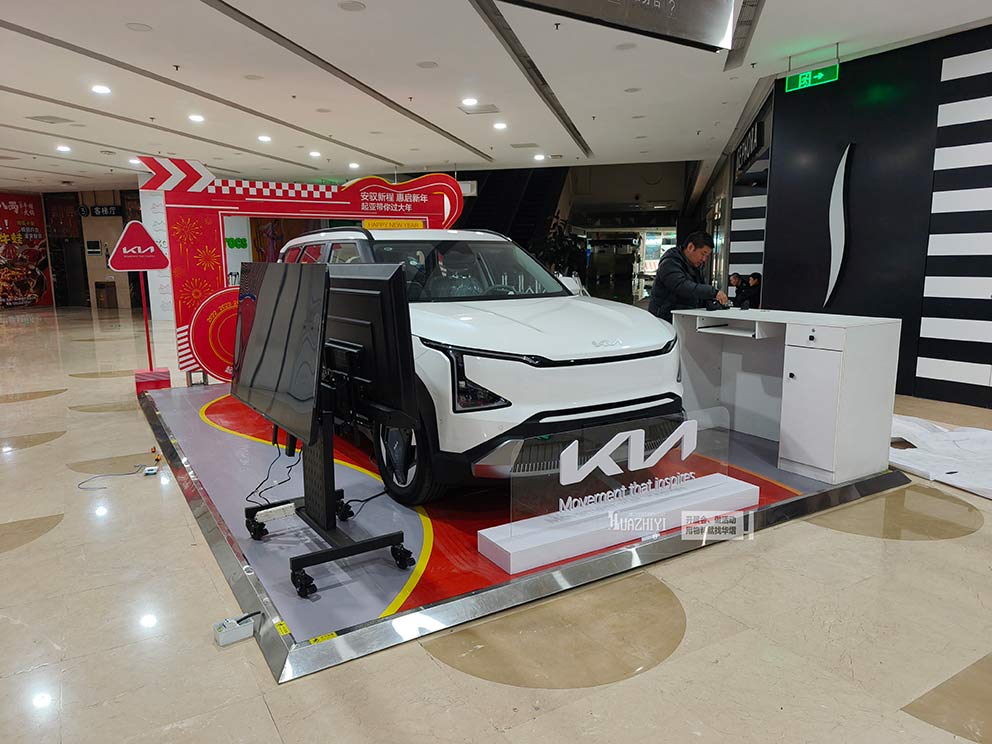 鄭州地臺(tái)租賃鋪設(shè)中原萬(wàn)達(dá)汽車展位